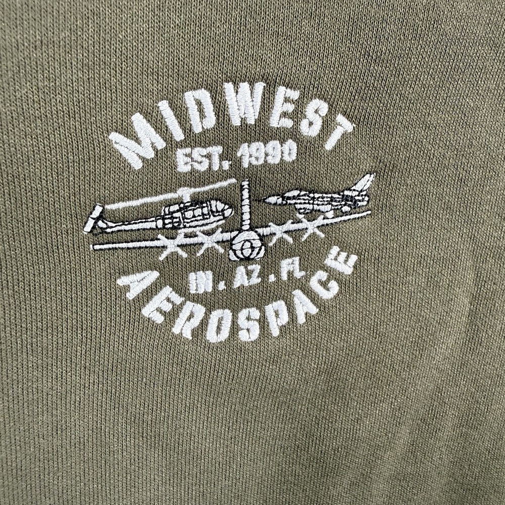 Carhartt Loose Fit Midweight Greeen Sweatshirt/Hoodie TS0121-M Medium New *logo - Picture 2 of 6